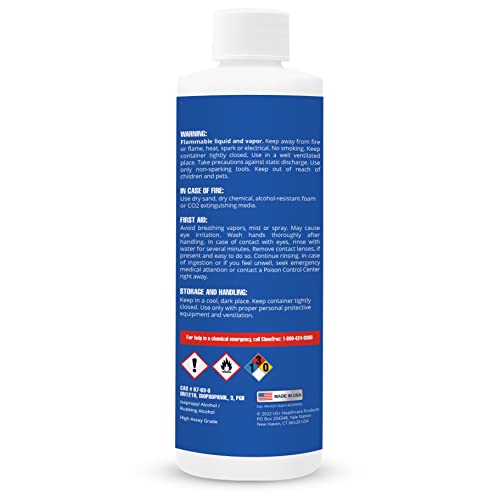 16oz 99% Isopropyl Alcohol - High Purity Made in USA
