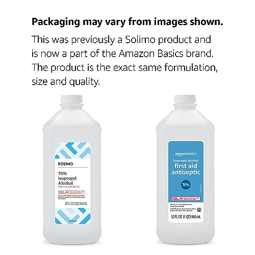 Solimo 70% Isopropyl Alcohol Antiseptic (32oz)