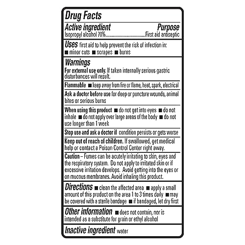 Solimo 70% Isopropyl Alcohol Antiseptic (32oz)