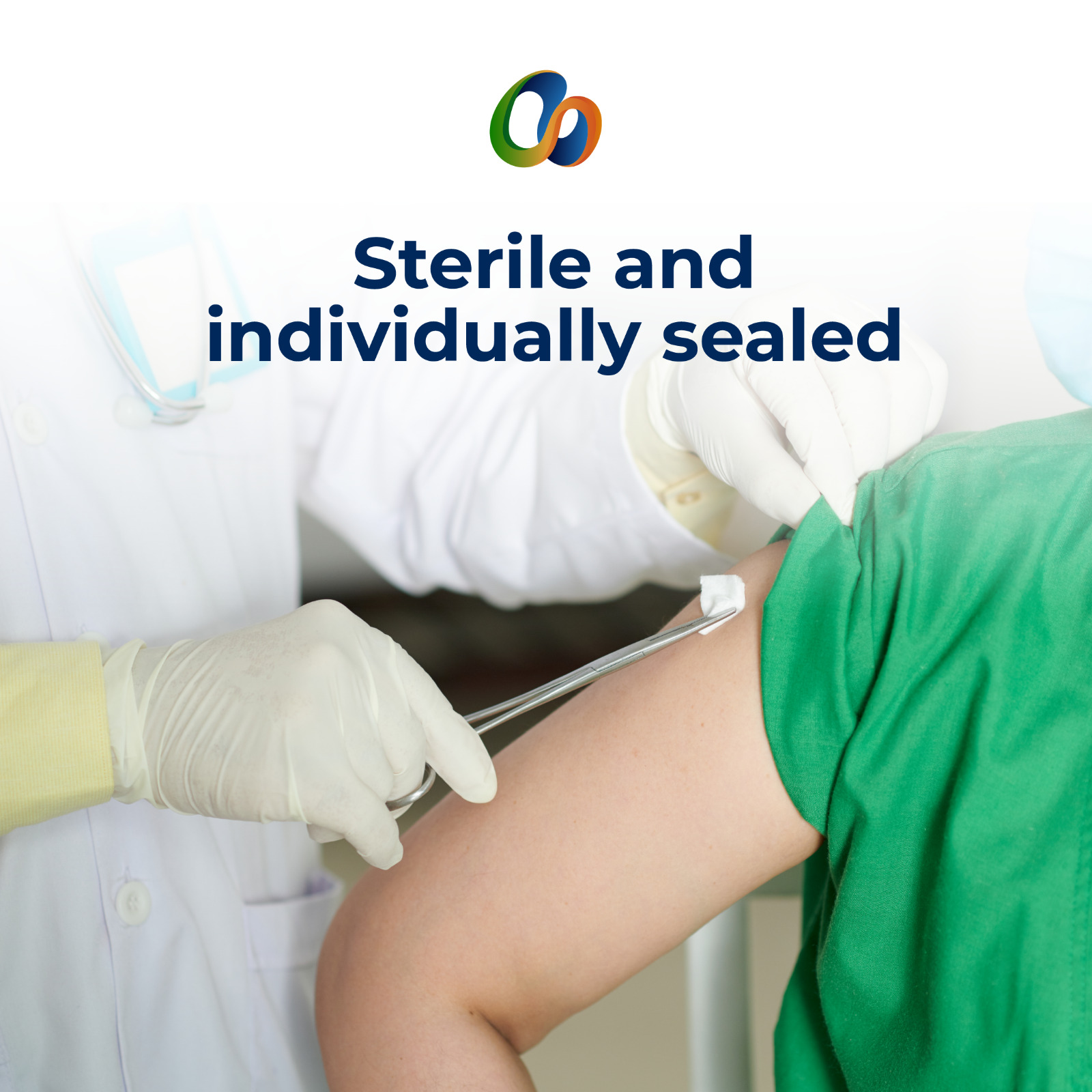 200 Sterile Alcohol Prep Pads - Individually Wrapped