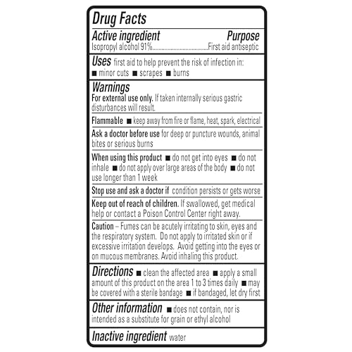 91% Isopropyl Antiseptic Spray, 10oz