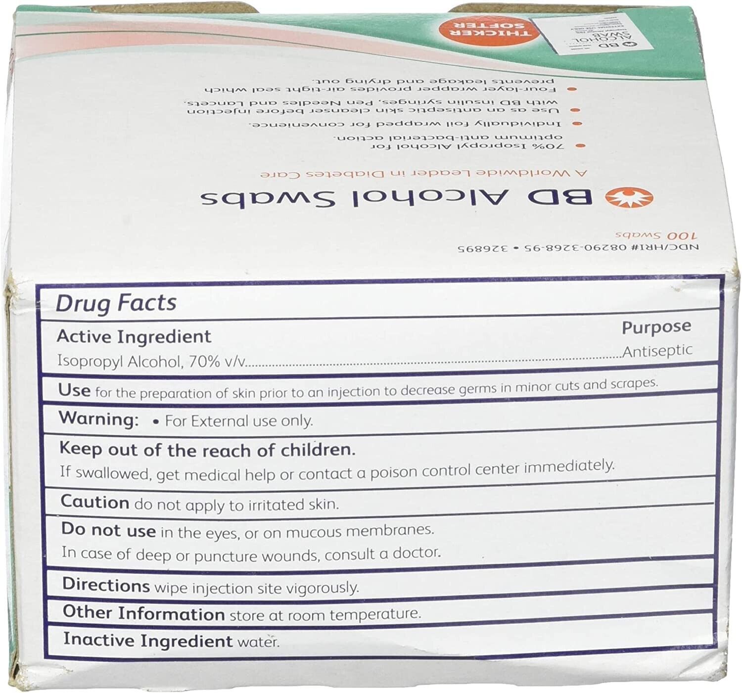 300 Count 70% Alcohol Swabs