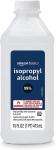 Amazon Basics 99% Isopropyl Alcohol, 16 oz