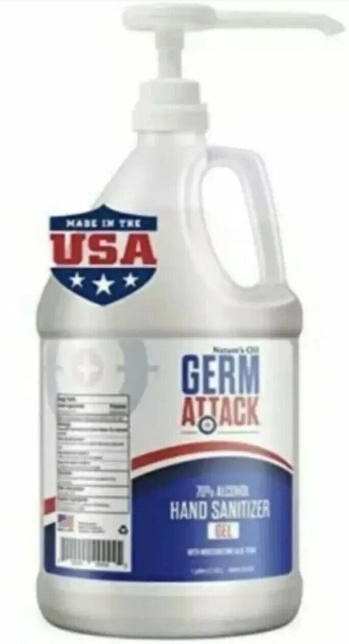 Germ Sanitizer Gel 70% Alcohol - 1 Gal
