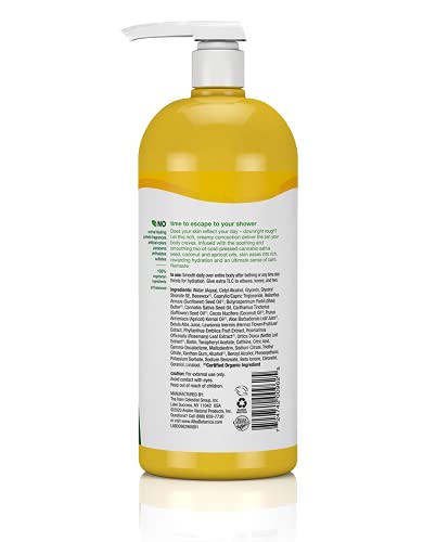 Alba Botanica Hempquility Hand & Body Lotion, Cannabis Sativa Seed Oil, 32 Oz
