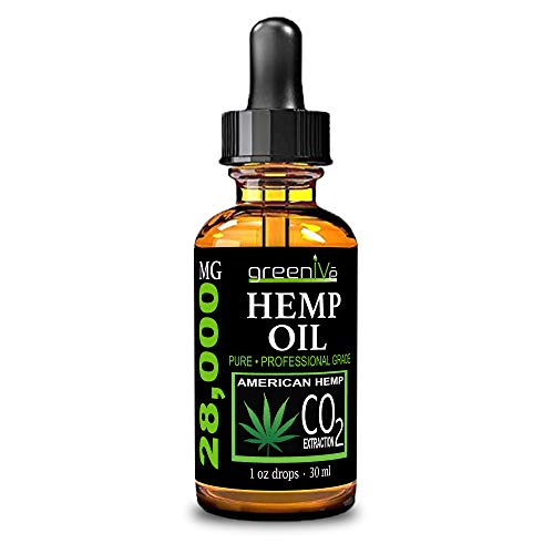 Greenive 28,000mg Hemp Oil with Vegan Omegas C02 Extraction Exclusively on Amazon (4)