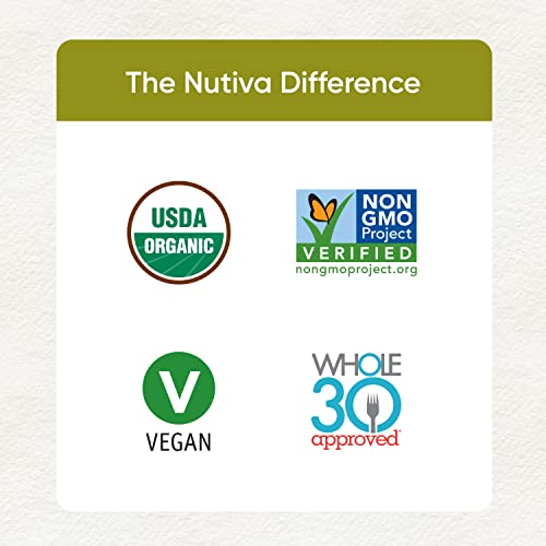 Nutiva Organic Cold-Pressed Unrefined Raw Hemp Seed Oil, 1 Gallon, USDA Organic, Non-GMO, Whole 30 Approved, Vegan, Gluten-Free & Keto, Rich in Omega 3 & 6 Fatty Acids