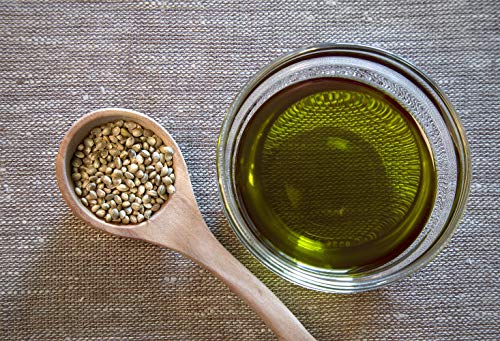 Nutiva Organic Cold-Pressed Unrefined Raw Hemp Seed Oil, 1 Gallon, USDA Organic, Non-GMO, Whole 30 Approved, Vegan, Gluten-Free & Keto, Rich in Omega 3 & 6 Fatty Acids