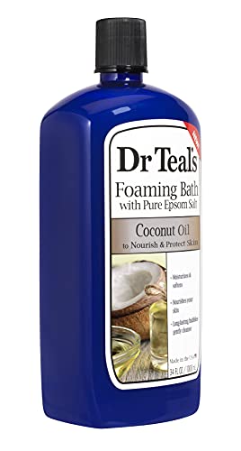 Dr Teal's Foaming Bath Combo Pack (68 fl oz Total), Hemp Seed Oil with Essential Oil Blend, and Nourish & Protect with Coconut Oil. Treat Your Skin, Your Senses, and Your Stress.