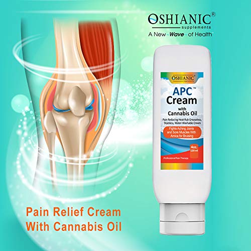 Oshianic APC Cream with Cannabis Oil 4OZ