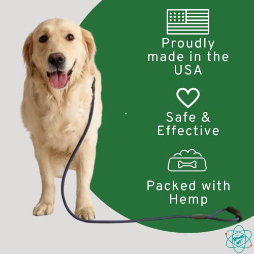 PET CARE Sciences Approx 120 Hemp Chews for Dogs - Dog Hip and Joint Supplement - Pain Relief for Dogs - Senior Old Dog Vitamins and Supplements - Hemp Calming Treats for Dogs
