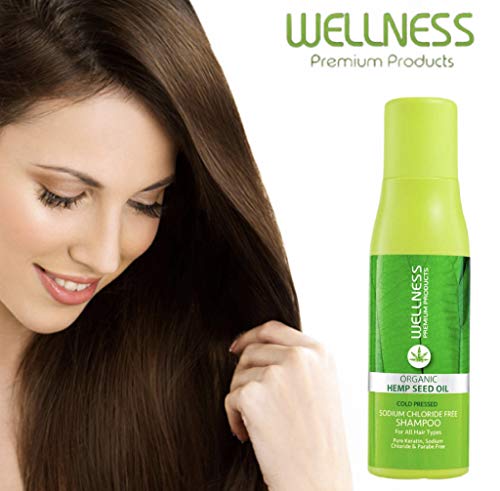 Wellness Premium Products Organic Hemp Seed Oil - Intensive Shampoo (500ml)