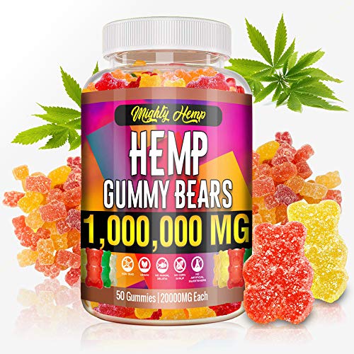 Natural Hemp Gummies Advanced Extra Strength ĊBD Sleep - High Potency Best CBS CDB Gummy Bear Adults - Low Sugar Oil