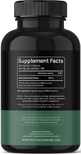 Hemp Oil Capsules 6000 Mg (120 Capsules | 120 Servings) - Hemp Oil Extract for Discomfort - Natural Stress Support and Immune Support with Omega 3 6 9 - Made in USA