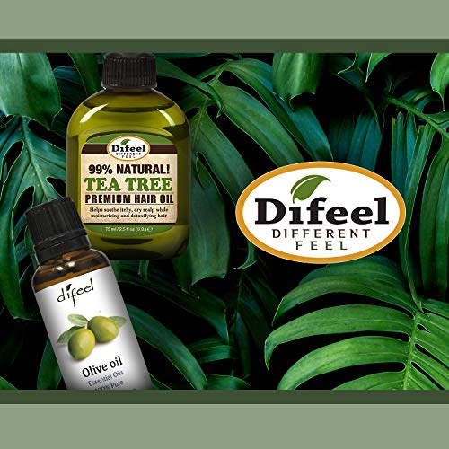 Difeel Hemp 99% Natural Hemp Hair Oil - Pro-Growth 7.78 ounce