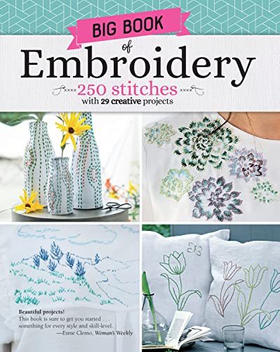 Embroidery Book: 250 Stitches with Projects