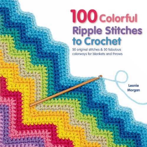 Colorful Ripple Stitches for Crochet Blankets