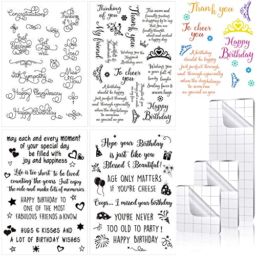 Clear stamp set + acrylic block tools for crafts