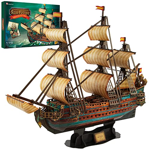 San Felipe Model Ship 3D Puzzle Kit