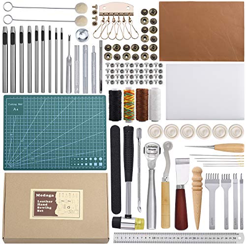 44-Piece Leather Craft Tool Kit