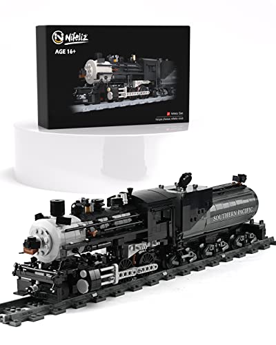 Collectible Steam Train Building Kit (1136 PCS)