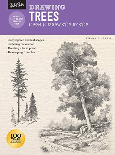 Learn to Draw Trees Step-by-Step
