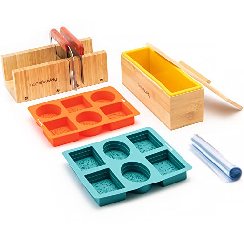 Ultimate Soap Making Kit with Bamboo Box