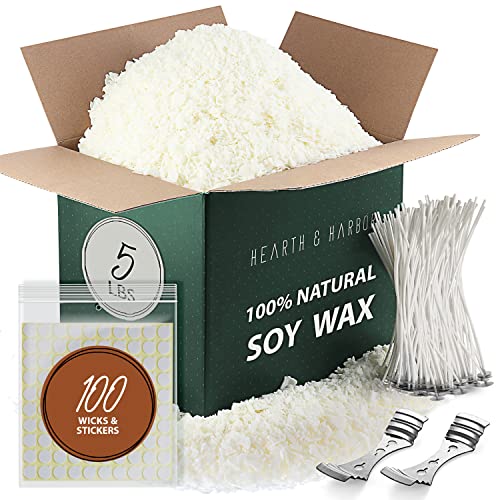 Soy Candle Making Kit with Supplies