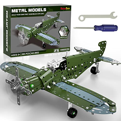 STEM Building Toy Airplane Set - 285 Pieces