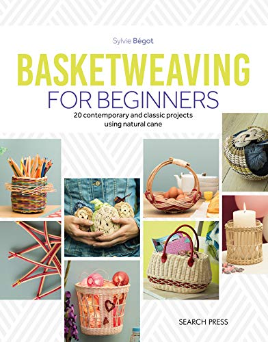 20 Projects for Basketweaving Beginners with Natural Cane