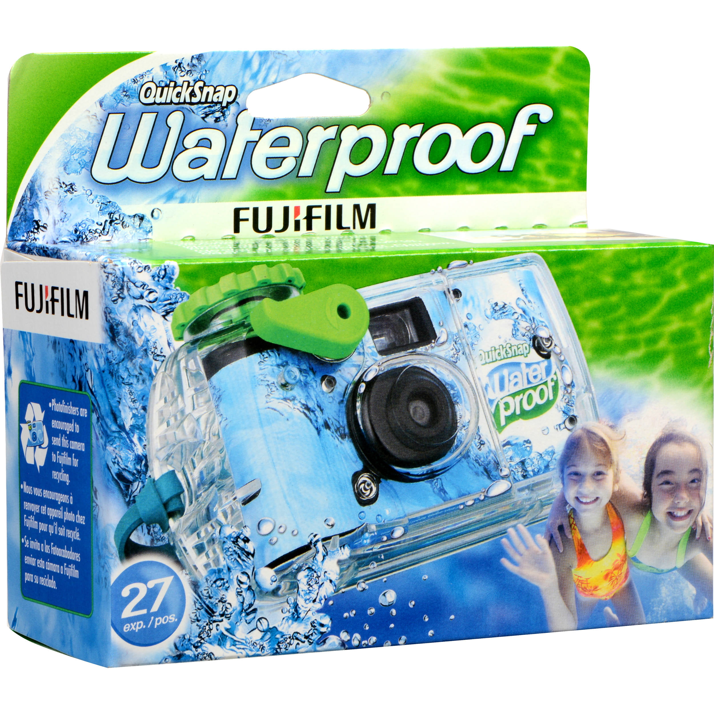 Fujifilm QuickSnap Waterproof 27 Exposure 800 Film 35 mm