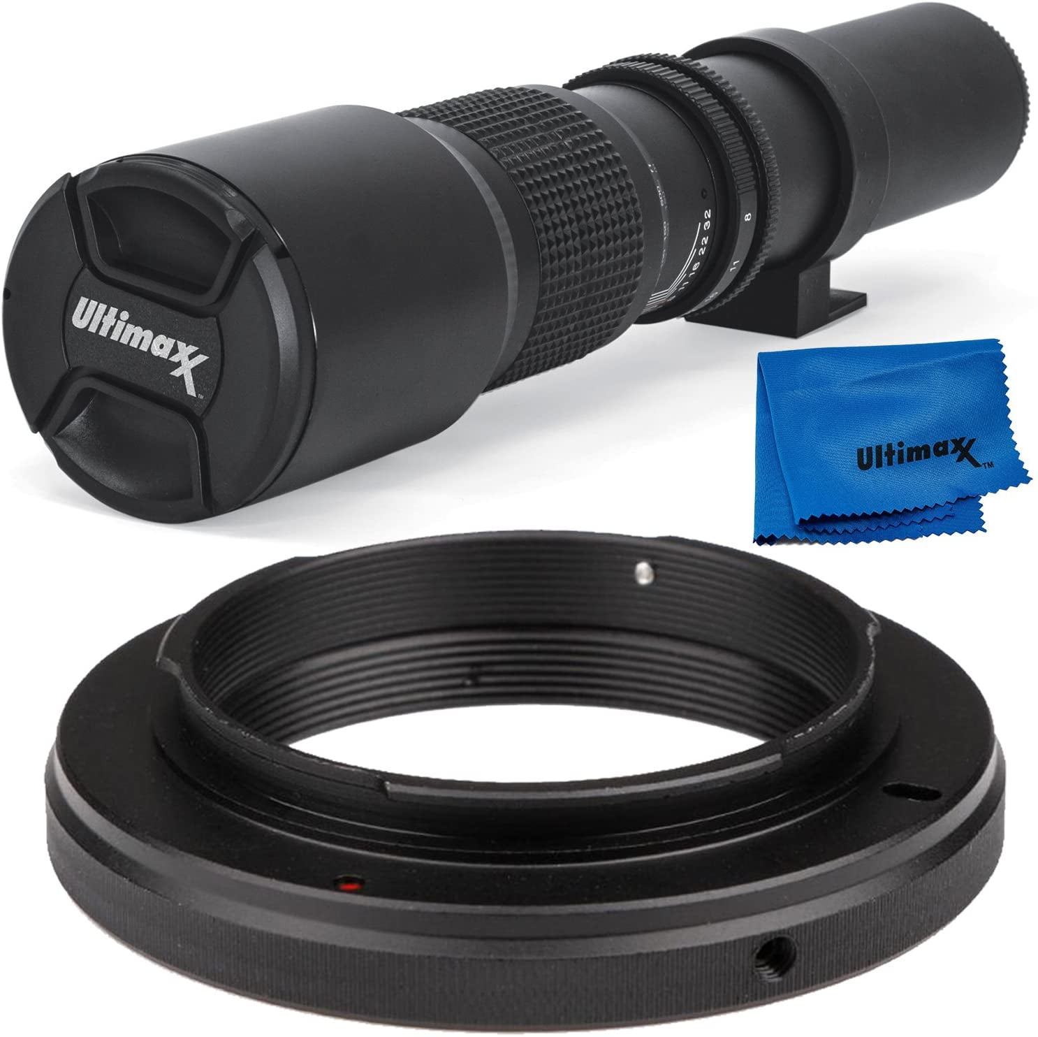 500mm f/8 Telephoto Lens for Canon Cameras