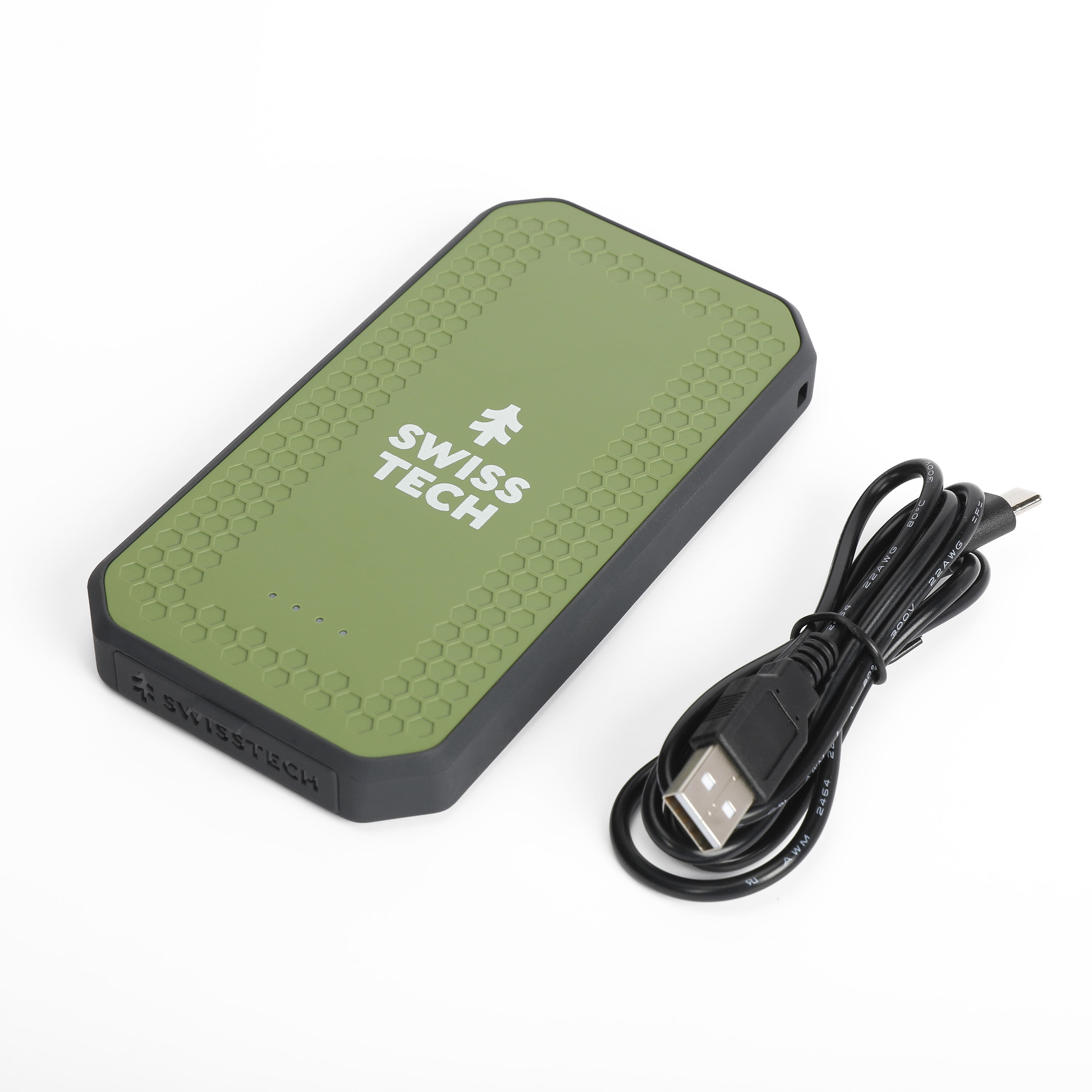 Swiss Tech Antreiben Power Bank with Dual USB