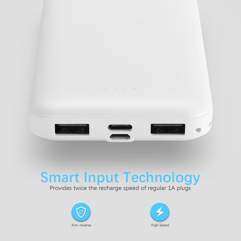 Dual USB Portable Charger - 2-Pack