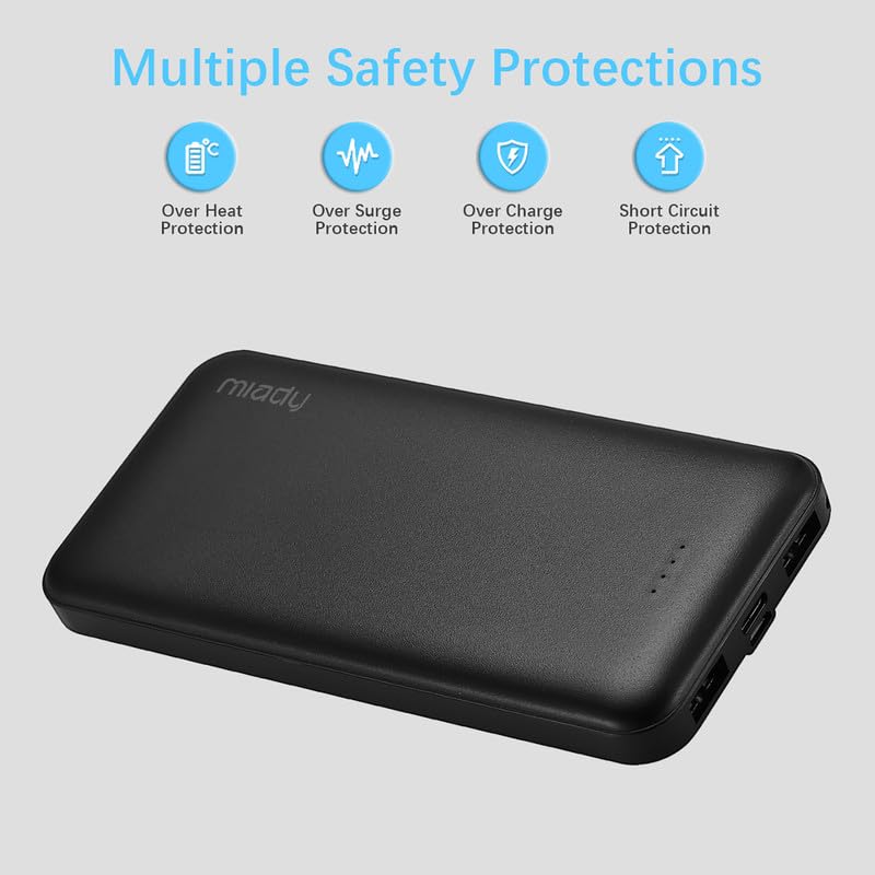 Dual USB Portable Charger - 2-Pack