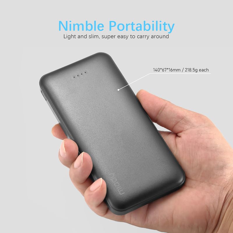 Dual USB Portable Charger - 2-Pack