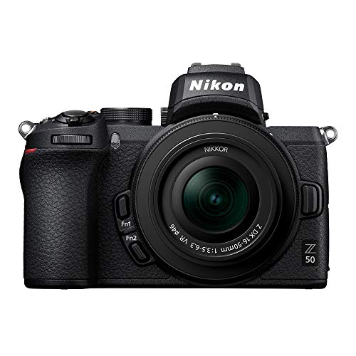Nikon Z 50 Mirrorless Camera with Wide-Angle Lens
