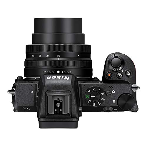Nikon Z 50 Mirrorless Camera with Wide-Angle Lens