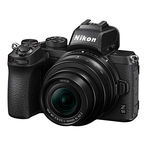 Nikon Z 50 Mirrorless Camera with Wide-Angle Lens
