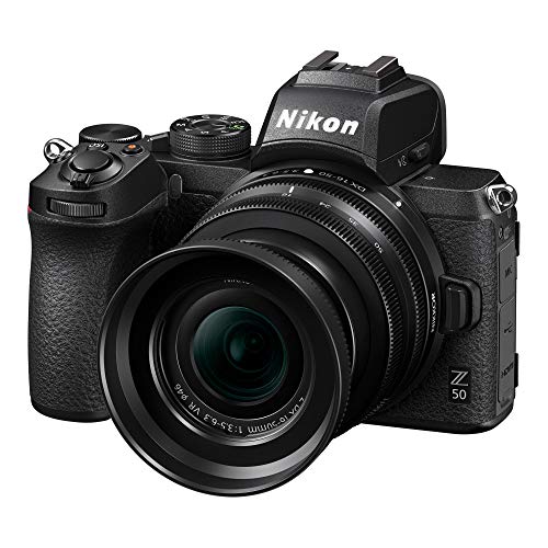 Nikon Z 50 Mirrorless Camera with Wide-Angle Lens