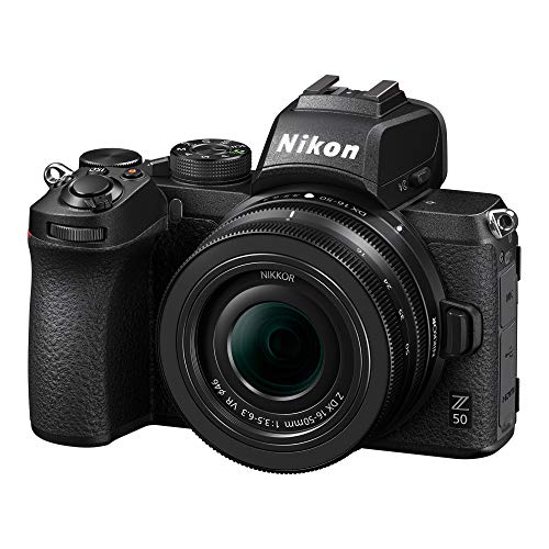 Nikon Z 50 Mirrorless Camera with Wide-Angle Lens