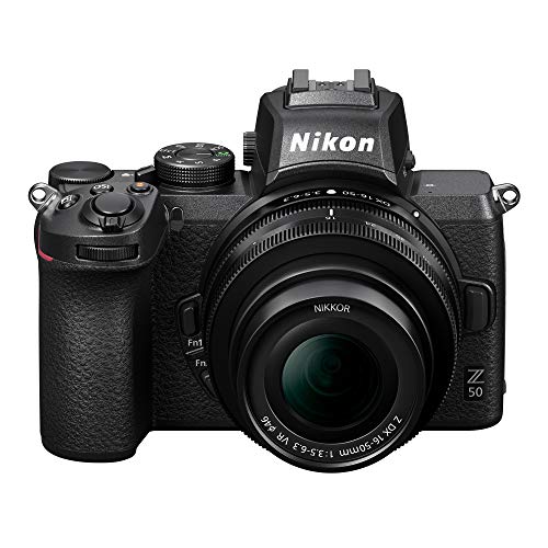 Nikon Z 50 Mirrorless Camera with Wide-Angle Lens