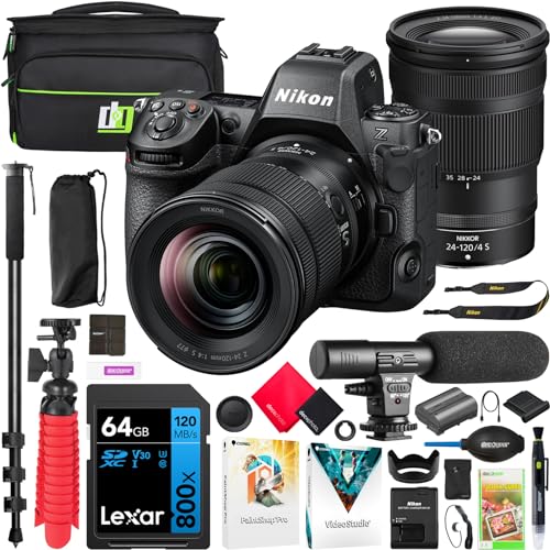 Nikon Z8 Mirrorless Camera Bundle with 24-120mm Lens