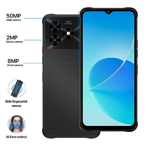 UMIDIGI G5 Mecha Rugged Smartphone Unlocked, 128GB 6.6