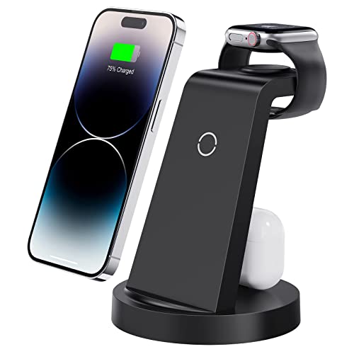 3-in-1 Wireless Charging Station for iPhone & Apple Watch
