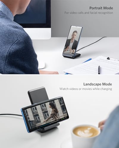 Anker 313 Wireless Charger Stand - Qi-Certified - 10W