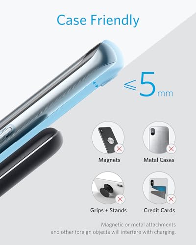 Anker 313 Wireless Charger Stand - Qi-Certified - 10W