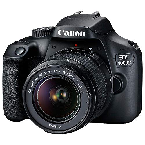 Canon EOS T100/4000D DSLR Camera Bundle (18-55mm Lens)