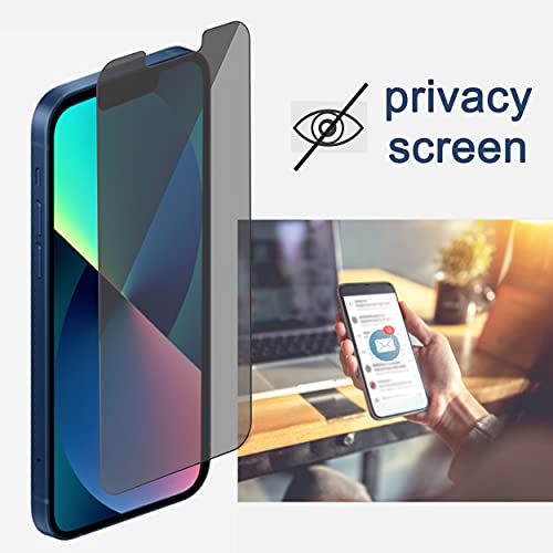 Ailun Privacy Tempered Glass Protector iPhone 14/13 Pro