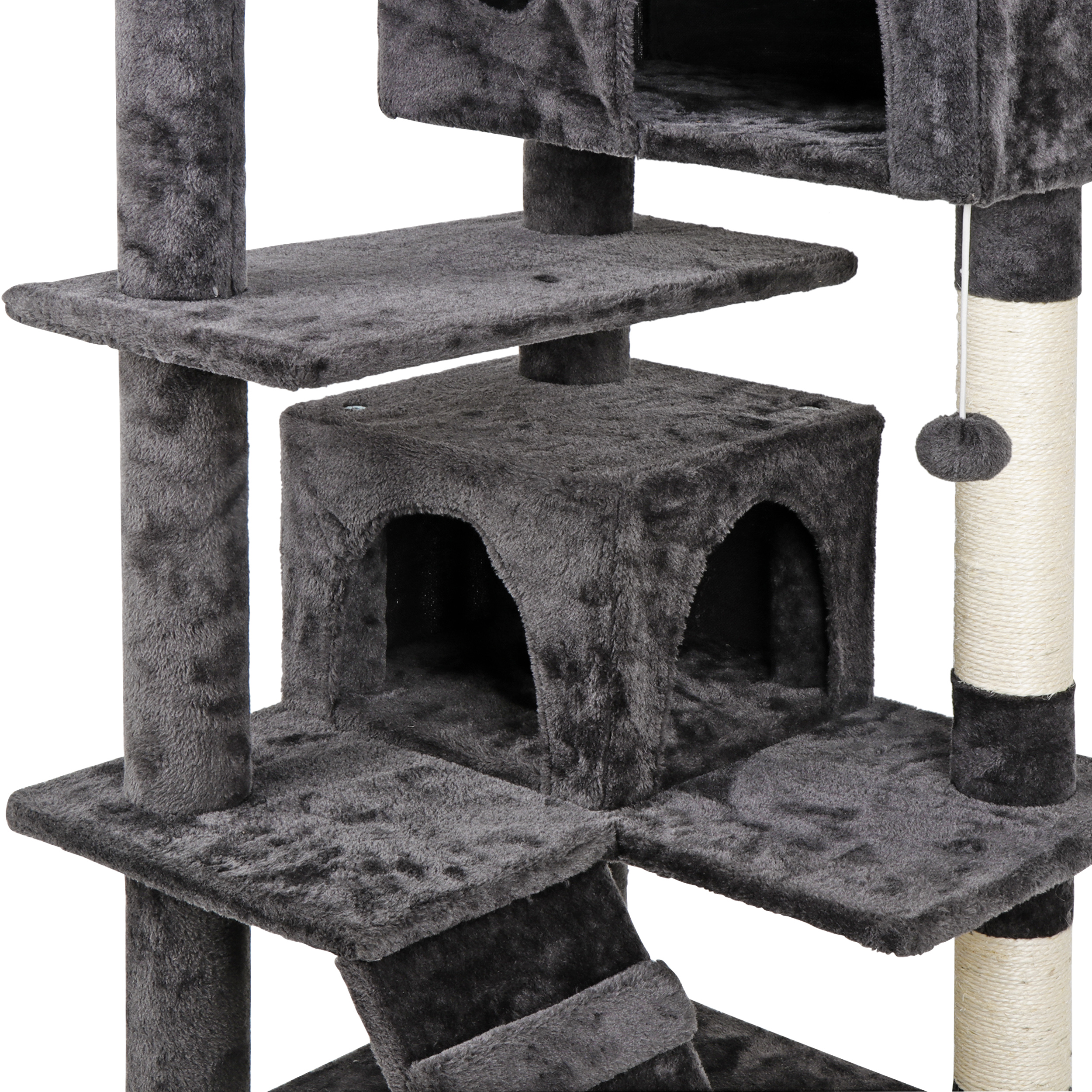 ZENY Cat Tree with Condos and Scratching Post